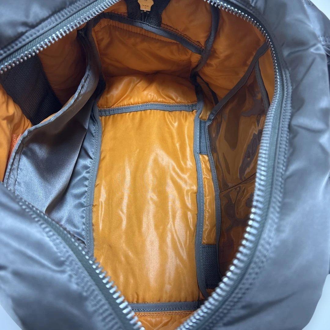 PORTER TANKER BOSTON BAG (L) シルバーグレー