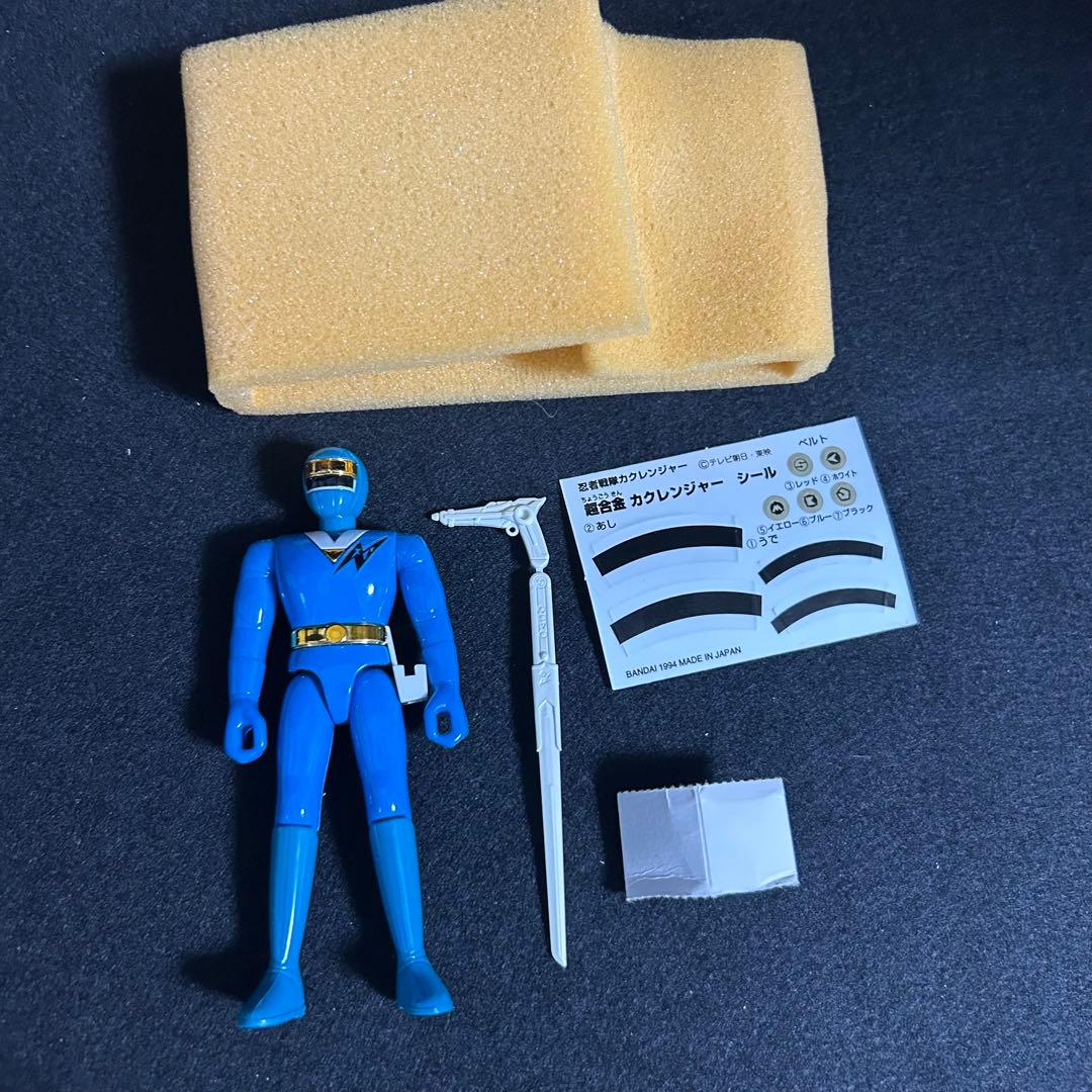 超合金　カクレンジャー 5体セット 忍者戦隊カクレンジャー フィギュア 当時物