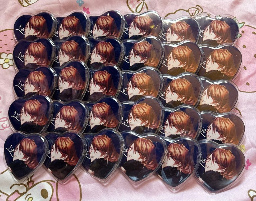 DYNAMIC CHORD 榛名宗太郎 ラブキス柄 缶バッジ64点