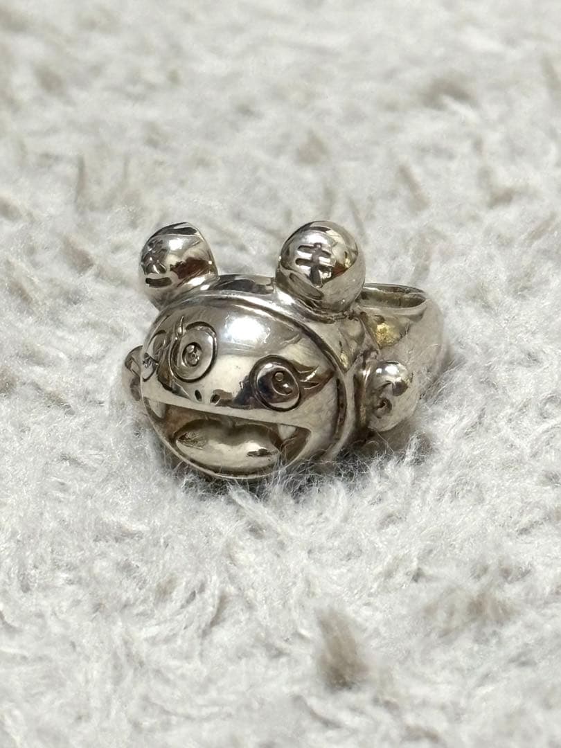 希少　村上隆 カイカイキキ シルバー　リング　アクセサリー
