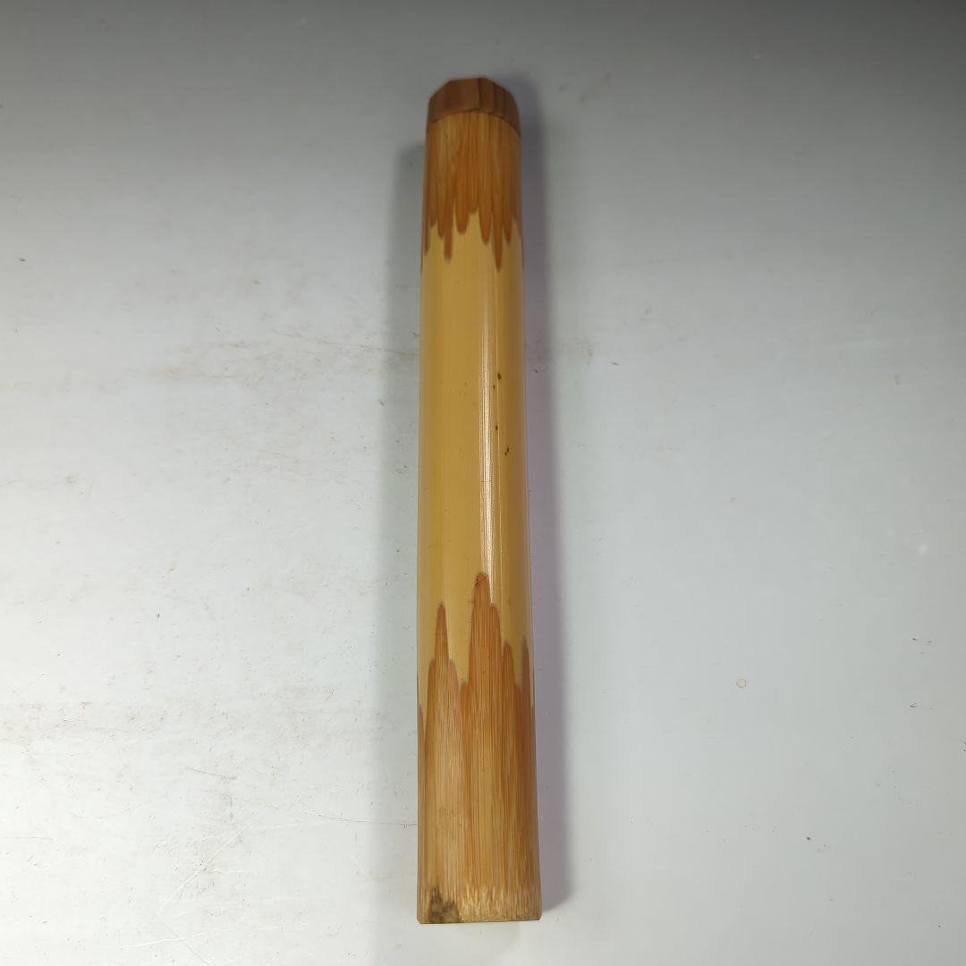 イ531 茶杓『大徳寺　上田義山　極箱』『銘　ほととぎす』『竹茶杓　筒箱』茶道具