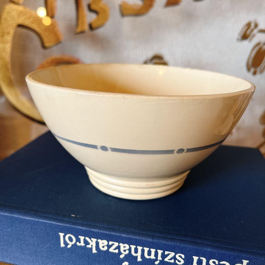 DIGOINサルグミンヌ　シックな花模様のカフェオレボウル