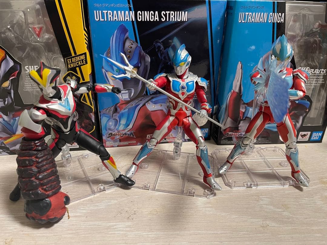 S.H.Figuarts ウルトラマンギンガシリーズ　3体セット