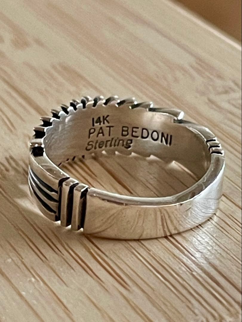 パットベドニー / Pat Bedonie リング 14K 13号