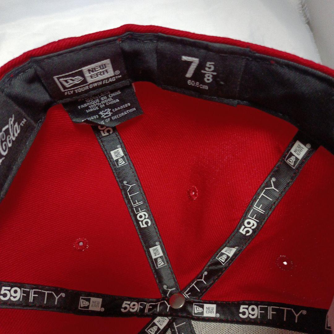 【未使用】コカコーラ X ニューエラ コラボ 59FIFTY サイズ 7 5/8