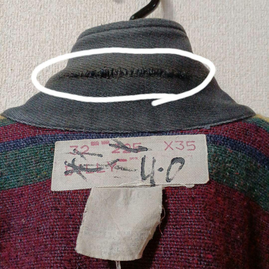 USA (60s) TROY社製 ブランケット(裏地）ワークジャケット