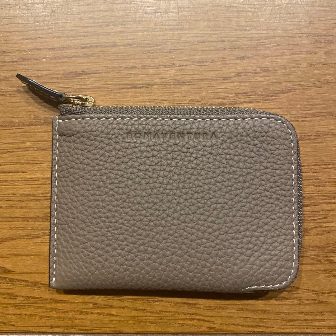 ☆ボナベンチュラ　スクエア カード ケース シュリンクレザー☆