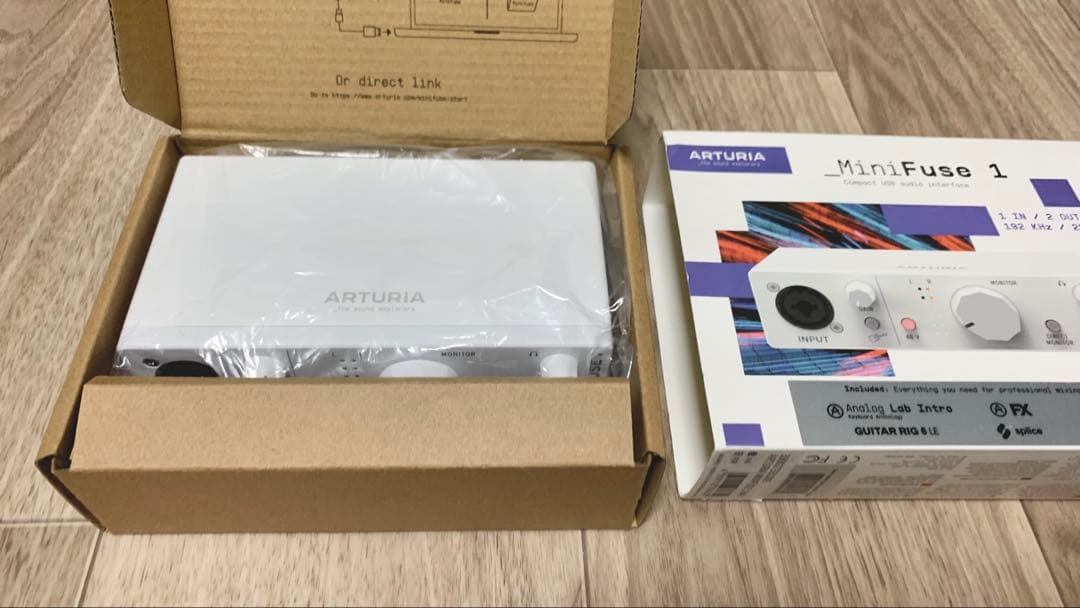 ARTURIA MINIFUSE 1 オーディオインターフェイス