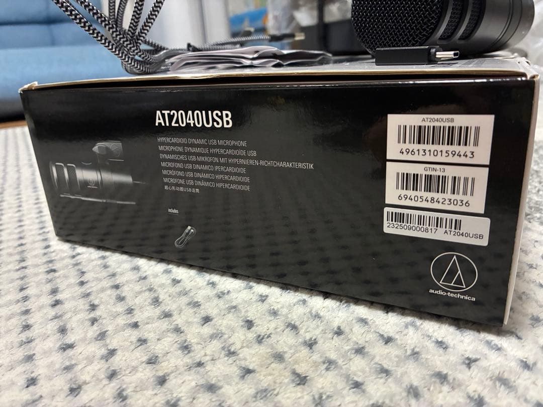 配信機器・PA機器・レコーディング機器 Audio-Technica AT2040 USB