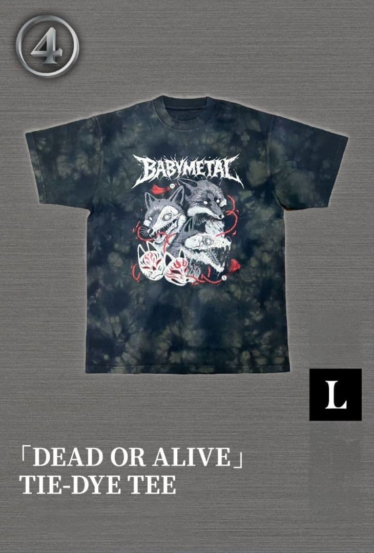 BABYL 「悪魔が来たりてベビメタる」Tシャツ ５種セット Lサイズ