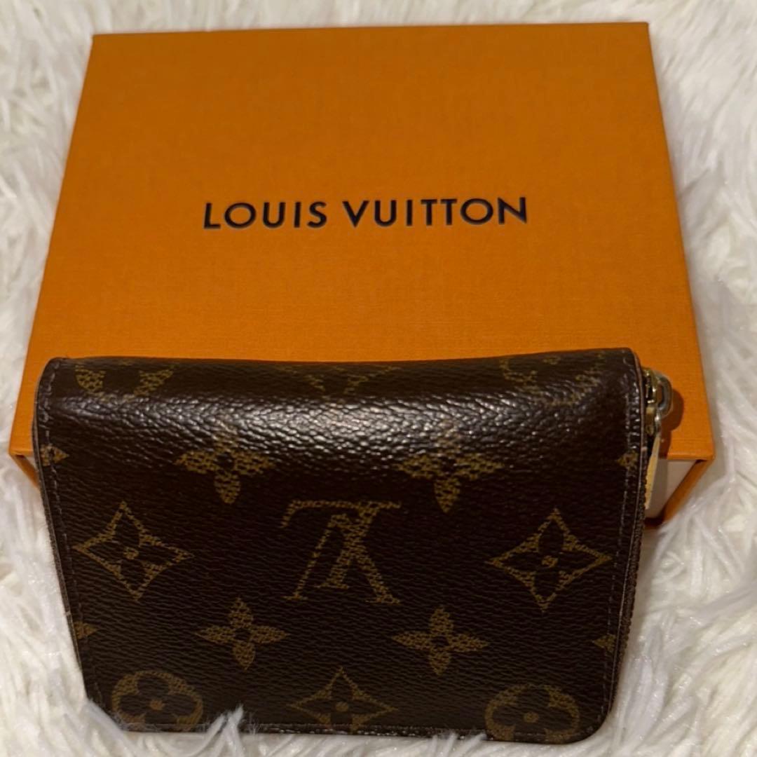値下げ ルイヴィトン ジッピー パース ケース モノグラム 財布 箱
