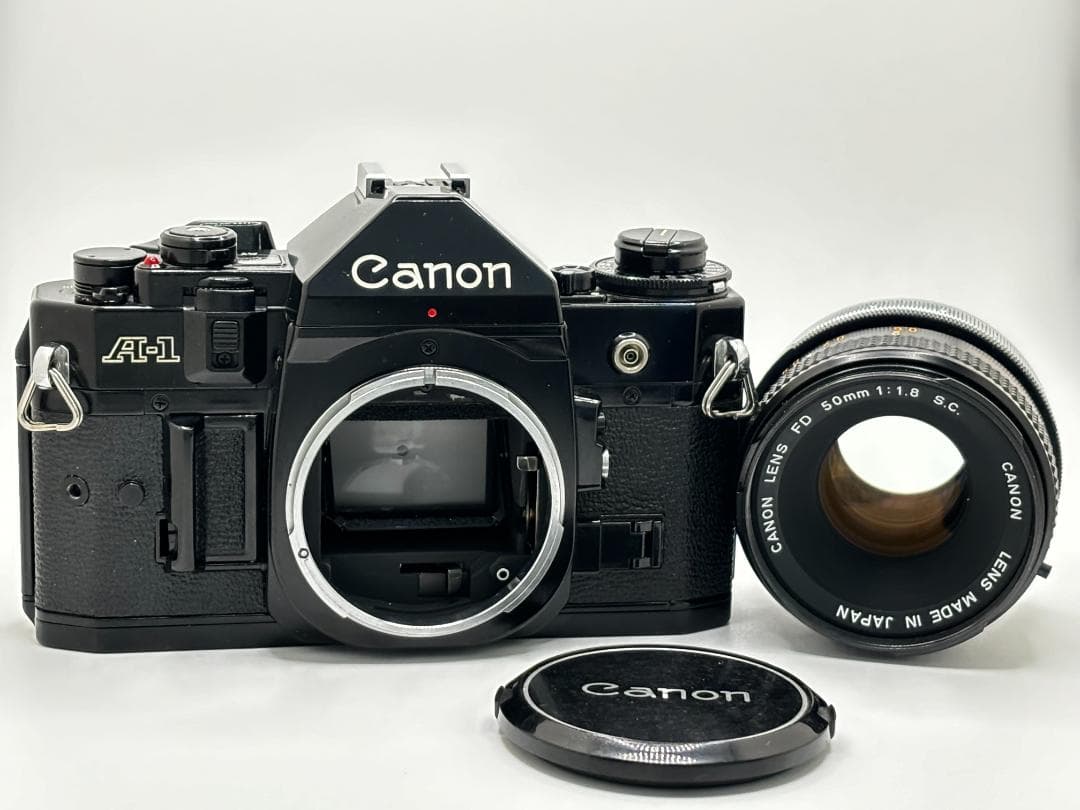 Canon キャノン A-1 レンズ付 FD 50mm f/1.8 S.C 美品