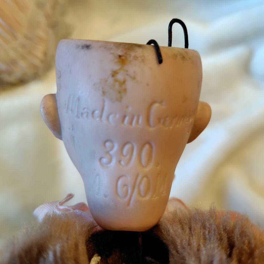 アンティーク　ビスクドール　アーモンドマルセル　クマになりたかった子