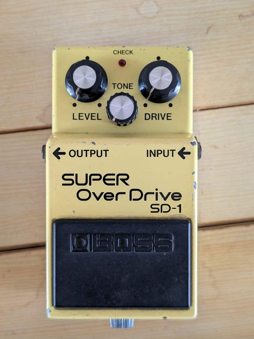 r*d様 BOSS SD-1 83年 スーパーオーバードライブ