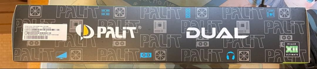 グラフィックボード・グラボ・ビデオカード PALIT GeForce RTX 4070 12GB Dual