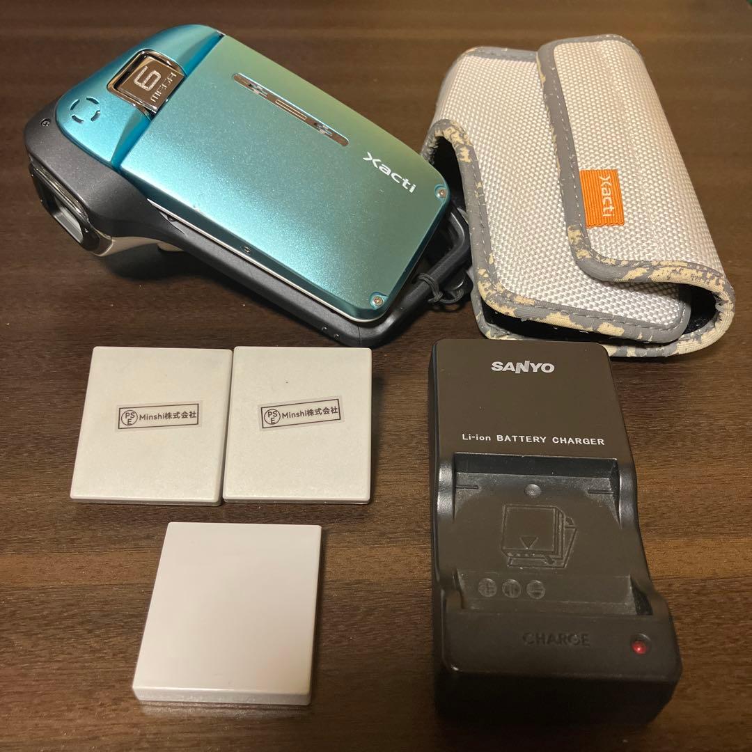 ［SANYO]デジタルムービーカメラDMX-CA65型Xacti[動作確認OK]