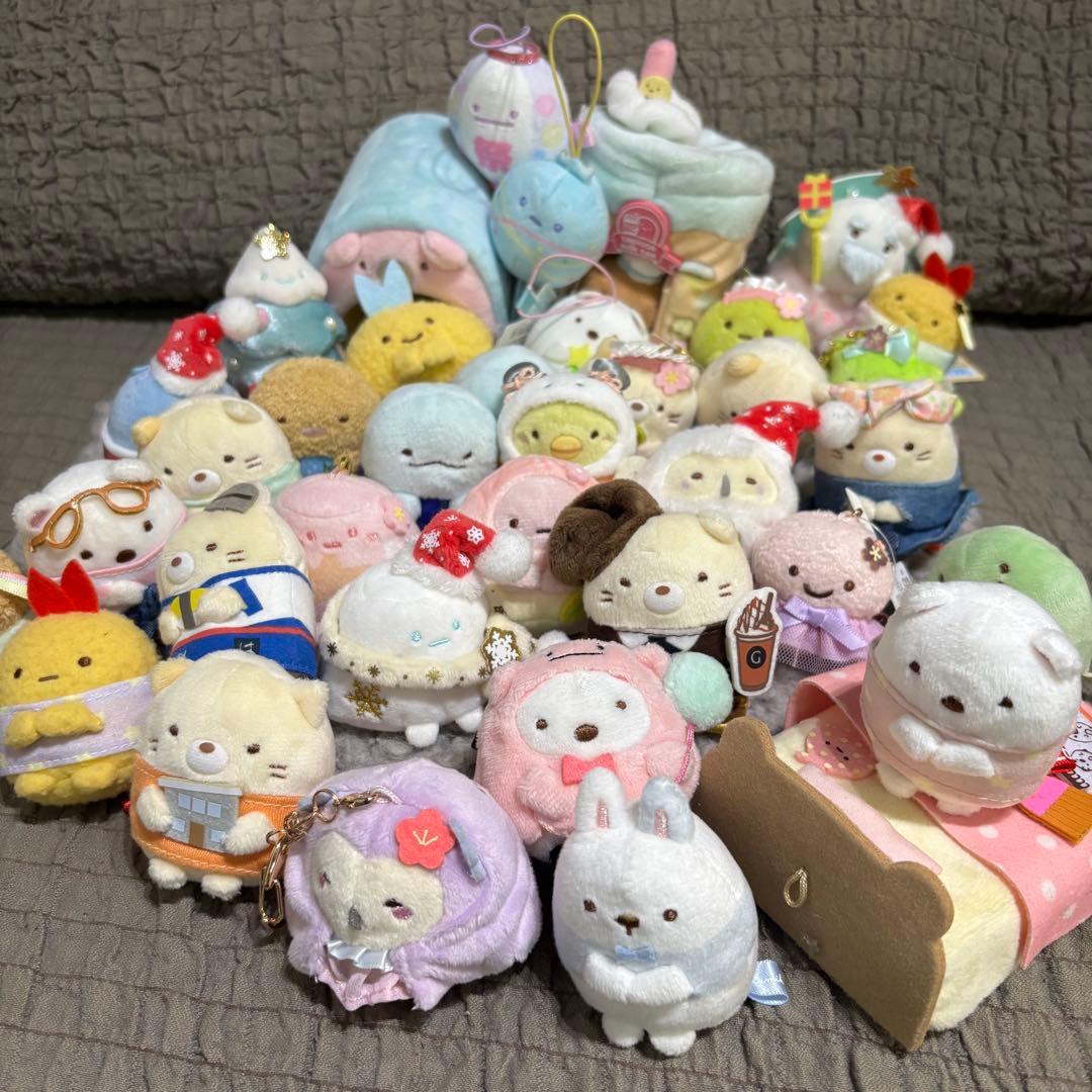 《豪華38点セット》サンエックス　すみっコぐらし　てのりぬいぐるみ　非売品含む