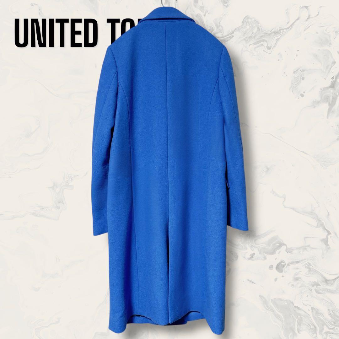 【未使用】 UNITED TOKYO ウール カシミヤ チェスター コート