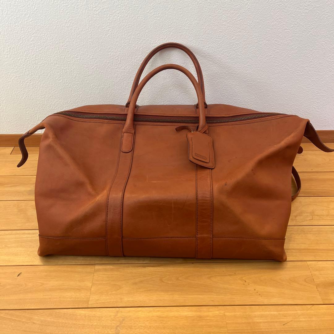 10,000円引　COACH ボストンバッグ ブラウン
