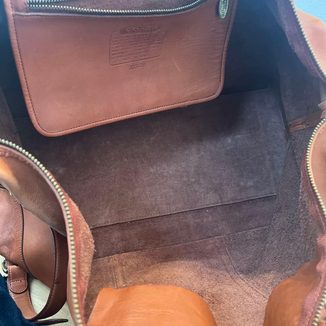 10,000円引　COACH ボストンバッグ ブラウン