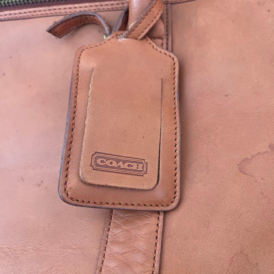 10,000円引　COACH ボストンバッグ ブラウン