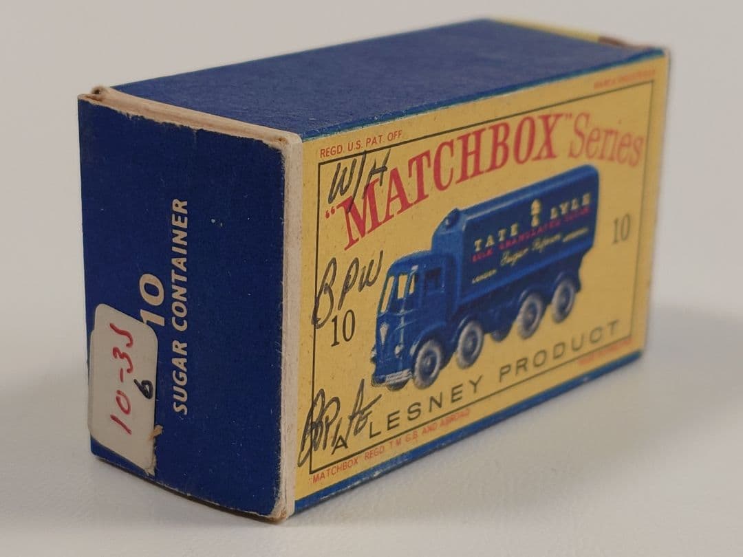 ミニカー MATCHBOX No.10 SUGAR CONTAINER