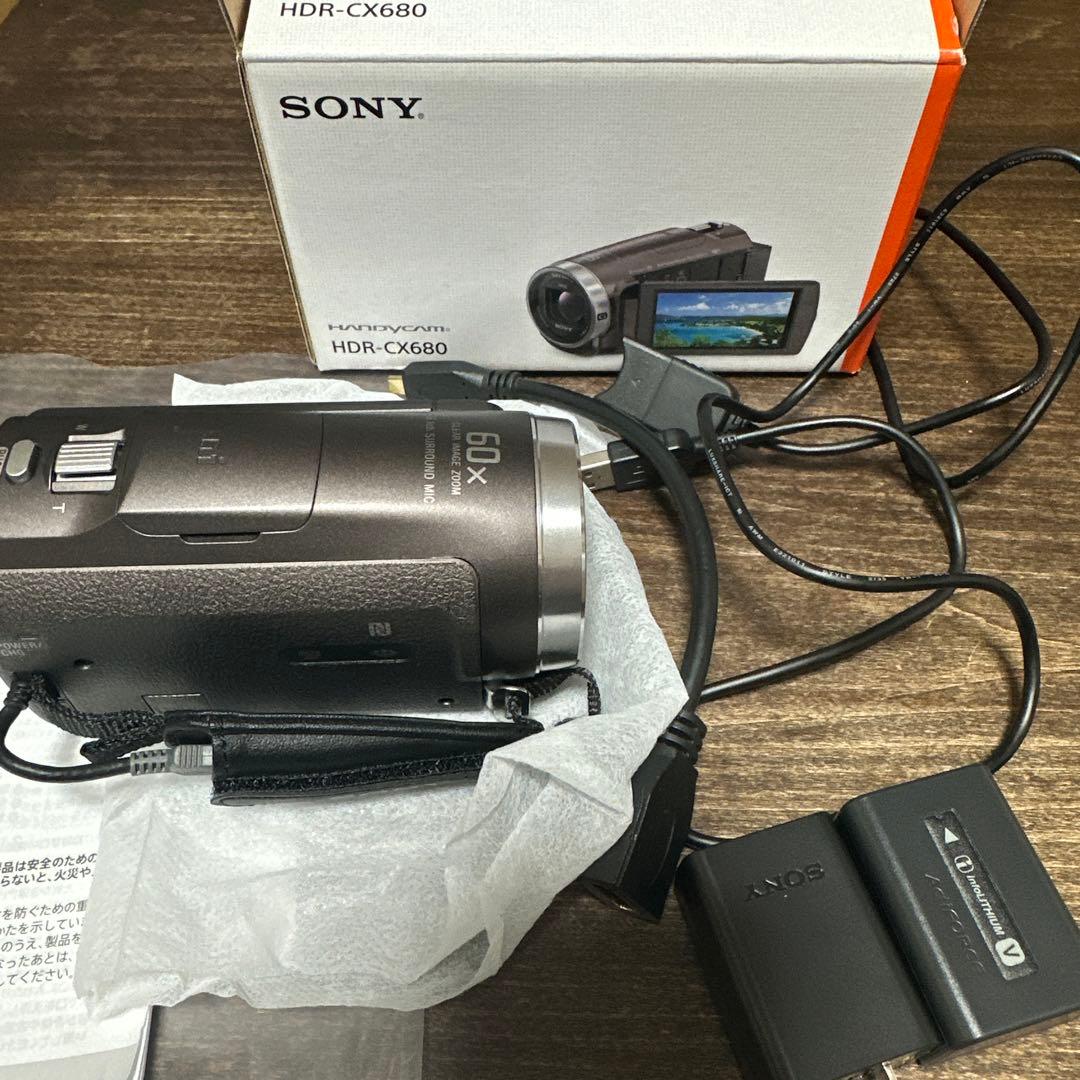 SONY HDR-CX680 ビデオカメラ 本体