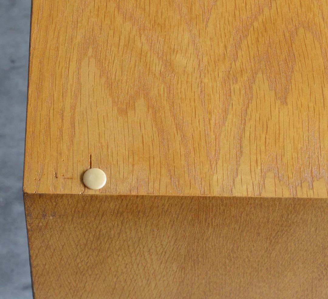 ドイツ 北欧ヴィンテージ オーク オープンシェルフ ブックシェルフ 飾り棚