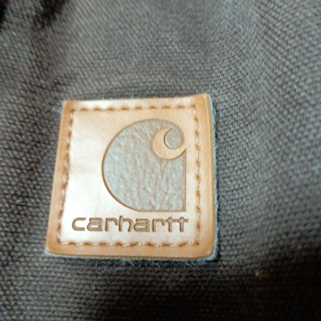 Carhartt フード付きベスト S ブラウン