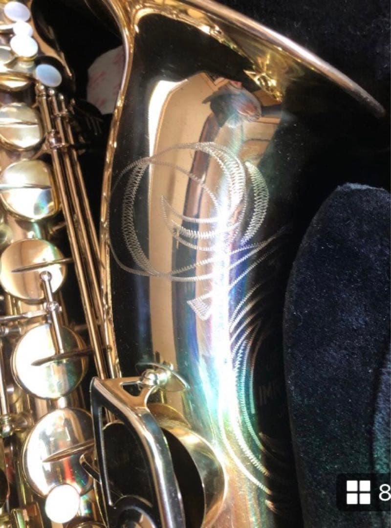 ニッカンインペリアルジャパン　インペリアルテナーサックス本体 ケース付き