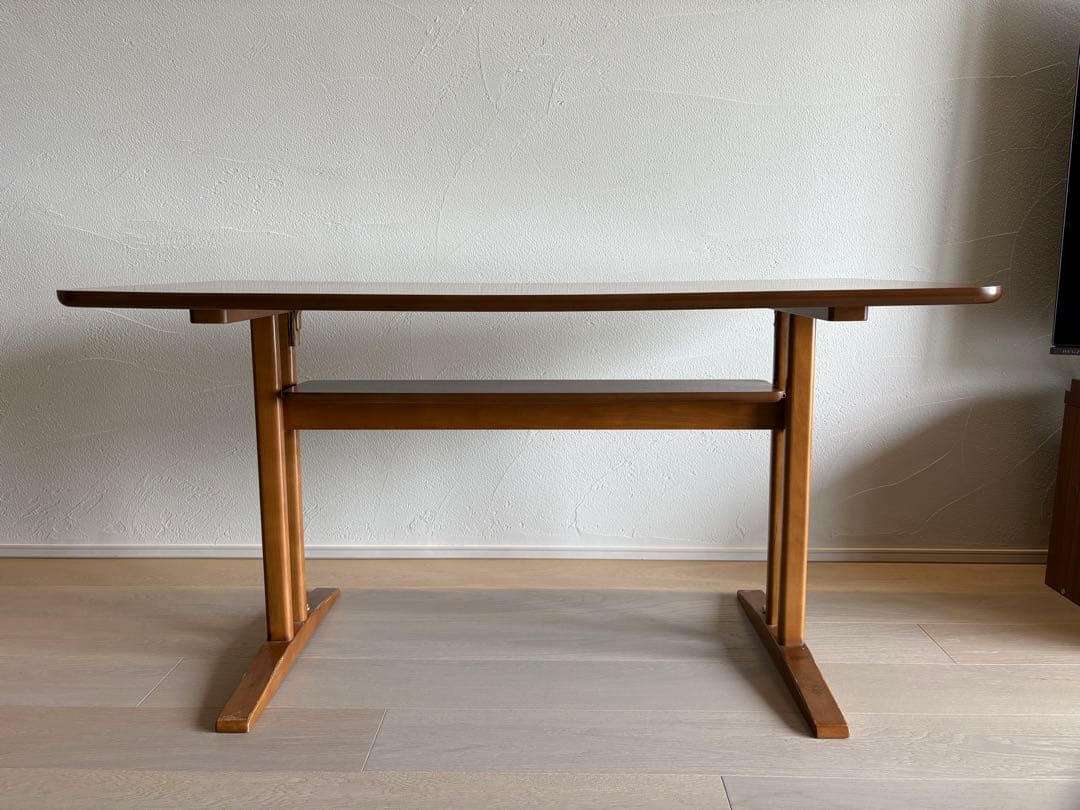 カリモク60 カフェテーブル1200 ウォールナット 机 テーブル