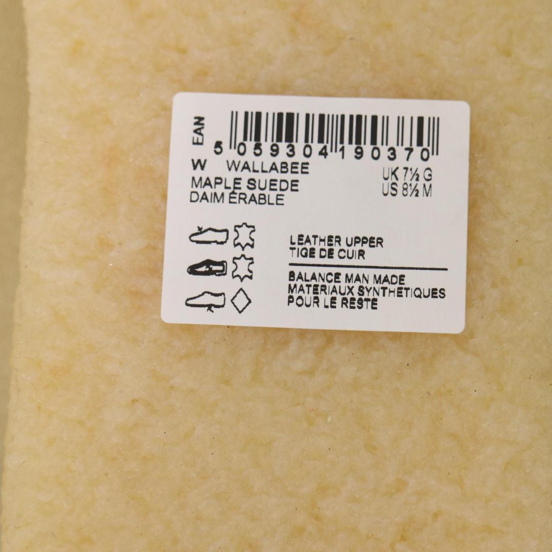 未使用 クラークス 26155515 ワラビー メープルスエード 26.5cm