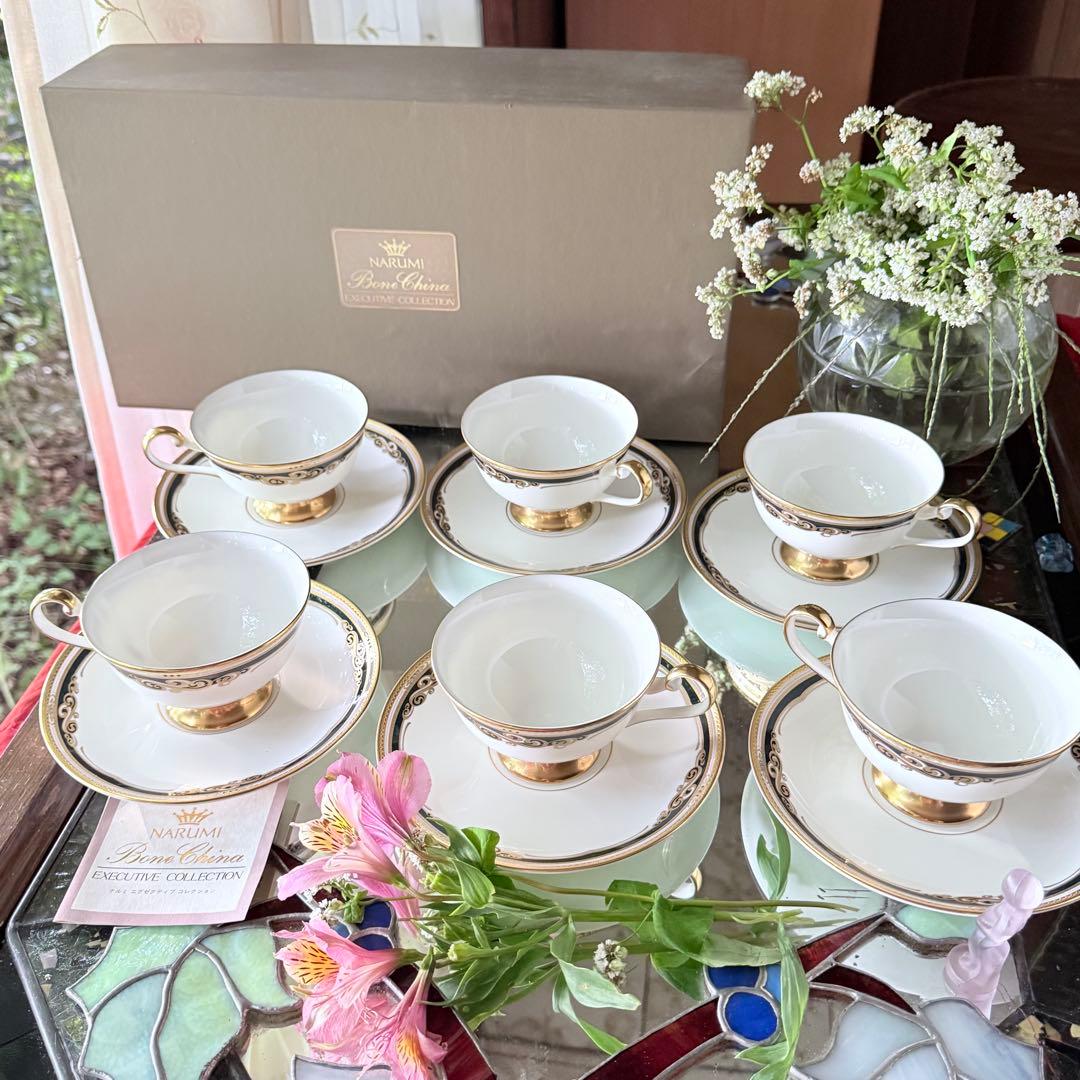 2191様感謝‼️NARUMIカップソーサーエグゼクティブコレクション6客箱入新品