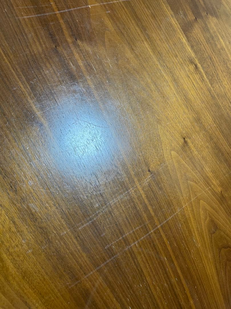 【たのメル便】ニトリ　ブラウンの正方形ダイニングテーブル