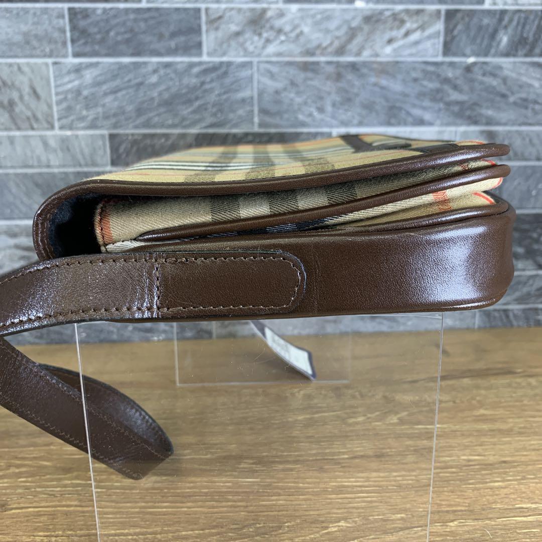 希少 タグ付き　オールド　BURBERRYS　ノバチェック　ショルダーバッグ