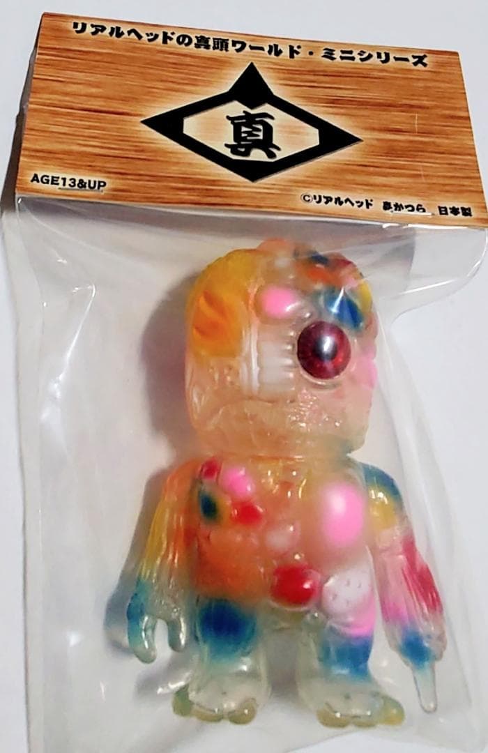 激レア★リアルヘッド REAL HEAD【ミュータントカオス ミニ】クリア塗装