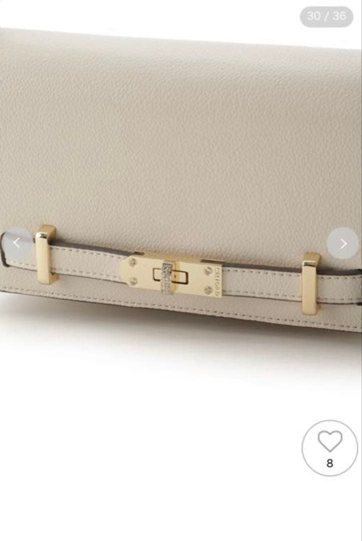 の【新品未使用】CELFORD ビジューツイストバックルショルダーバッグ