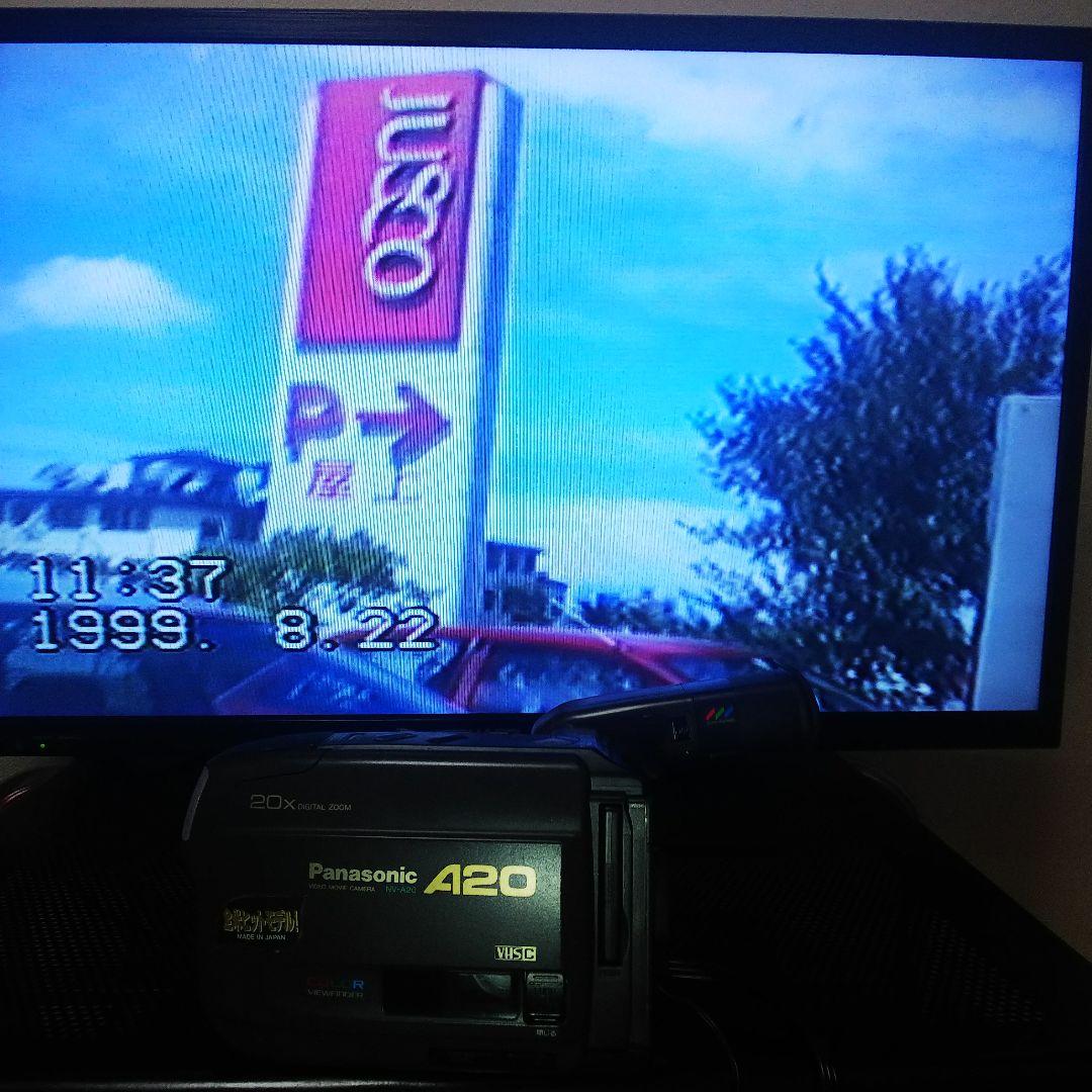 Panasonic 希少 VHS-C ビデオカメラ NV-A20