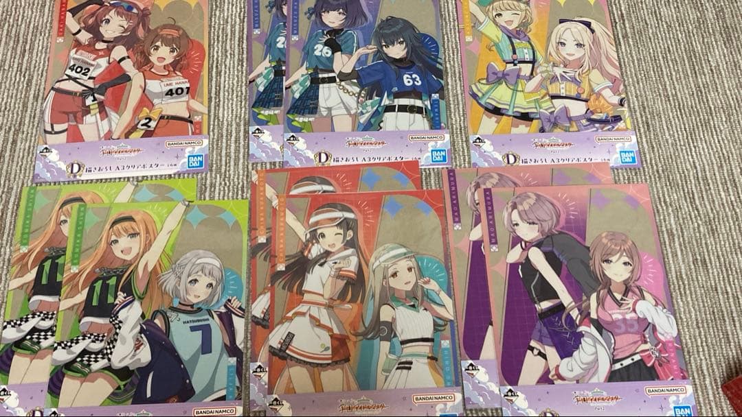 学園アイドルマスターA賞B賞C賞D賞　その他グッズ　非売品有　クリアファイル