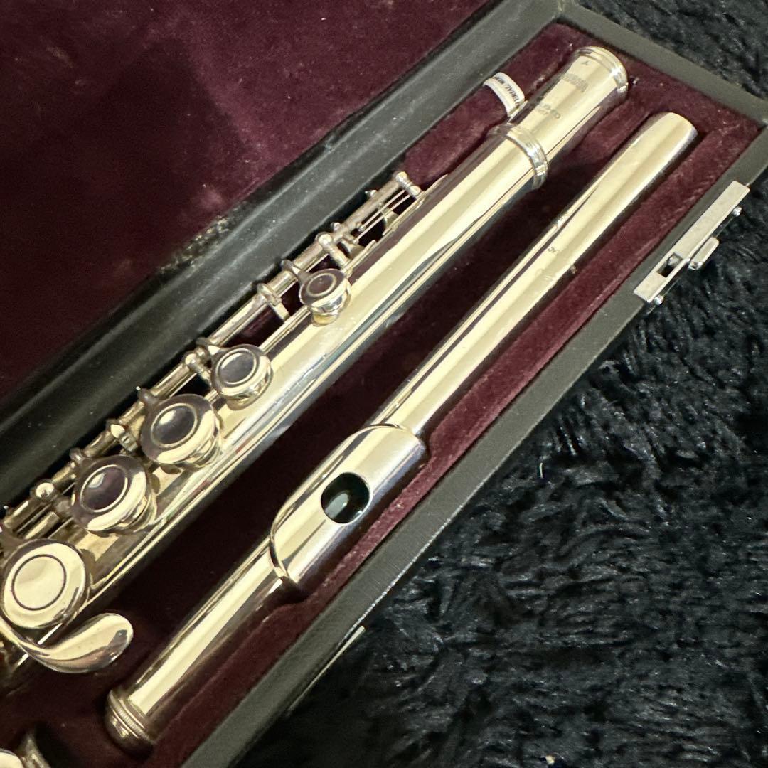 YAMAHA YFL-311 フルート 管楽器 ケース付属 頭部管銀製 シルバー