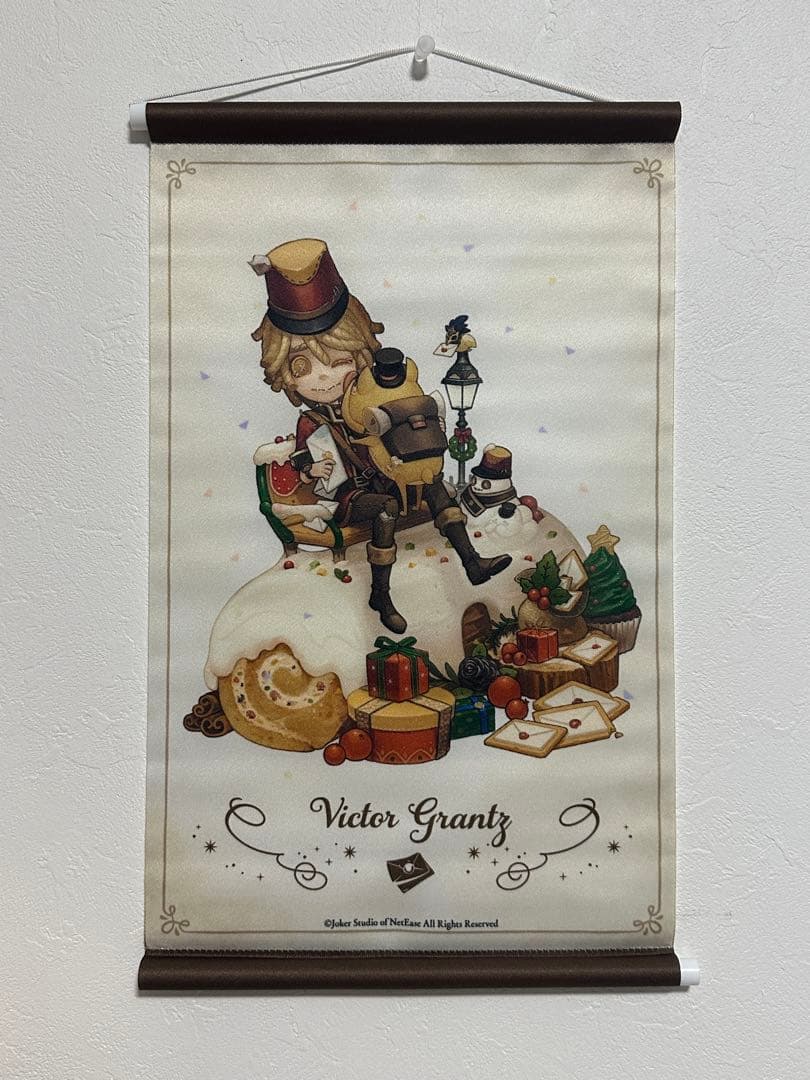 第五人格 ポストマン 誕生日グッズ タペストリー