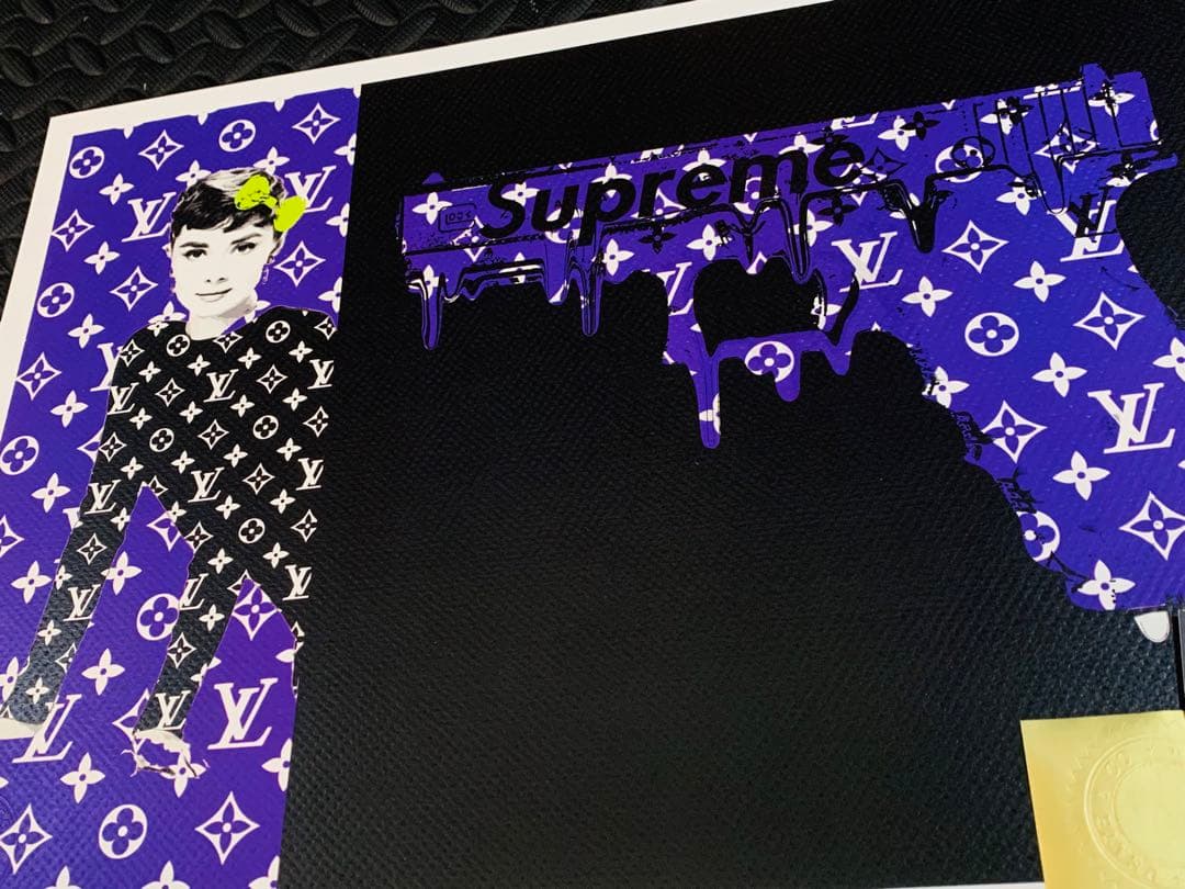 値下げ！世界 限定品正規DEATH NYC ポップアート オードリーヘップバーン