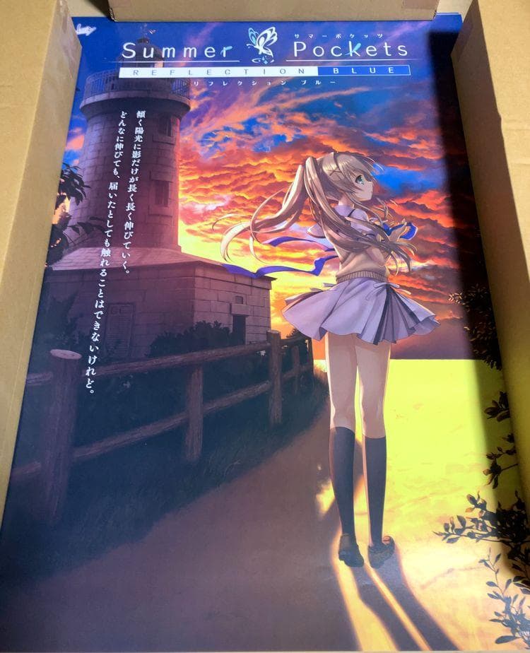 9枚 公式ポスター Summer Pockets REFLECTION BLUE