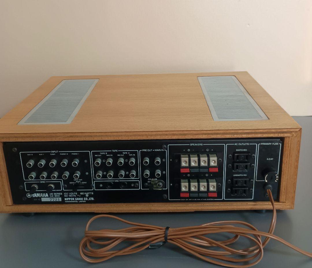 【美品】YAMAHA CA-800 プリメインアンプ