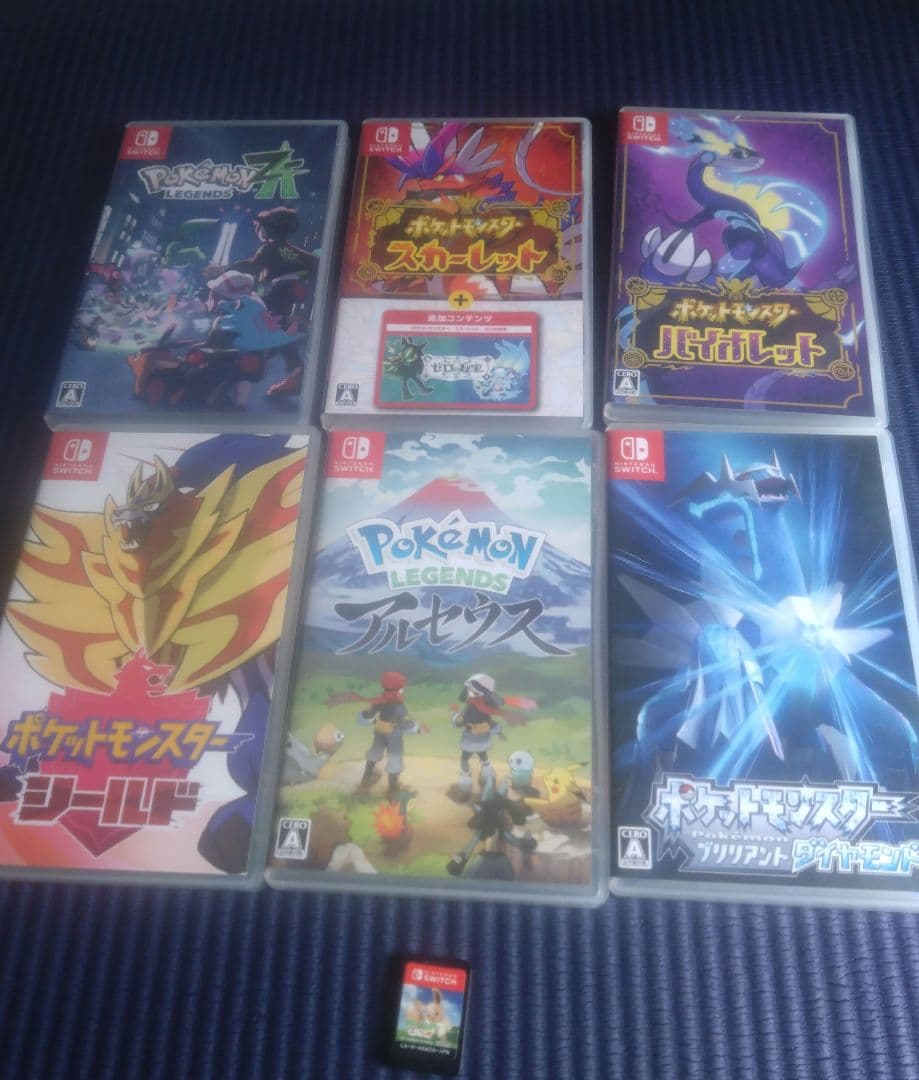ポケットモンスター Nintendo Switch ソフト 7本セット