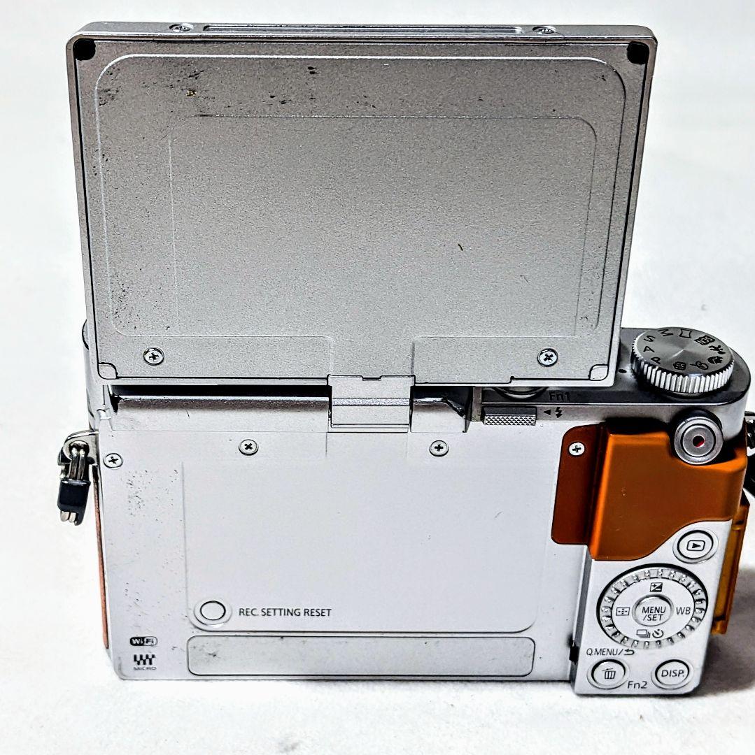 LUMIX DC-GF9 4K ミラーレスカメラ オレンジ　Wレンズ付き