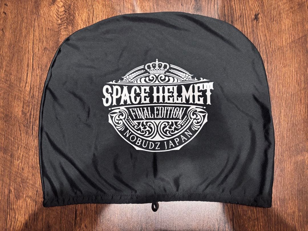 【NoBudz】スペースヘルメット ブラック　オーシャンビートル