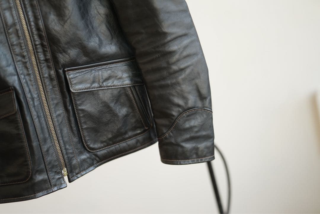 JOE McCOY 70s ホースハイド レザージャケット 38