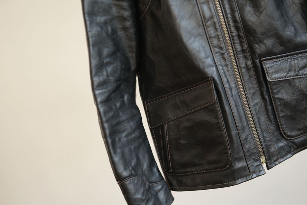 JOE McCOY 70s ホースハイド レザージャケット 38