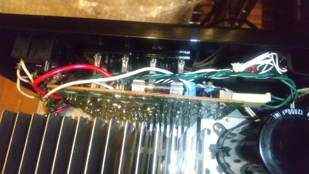 SANSUI AU-D707F ブラック ステレオプリメインアンプ メンテ施工済